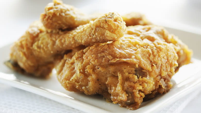 fried chicken on a plate