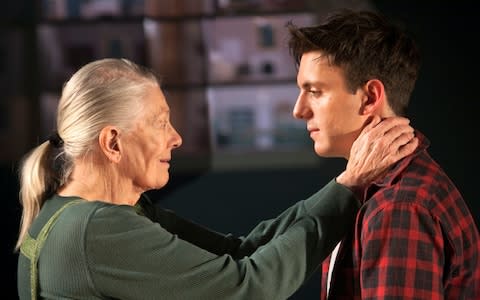 Vanessa Redgrave and Samuel H Levine in The Inheritance - Credit: Leon Puplett