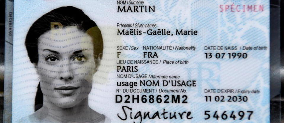 La nouvelle carte d'identité européenne. 
