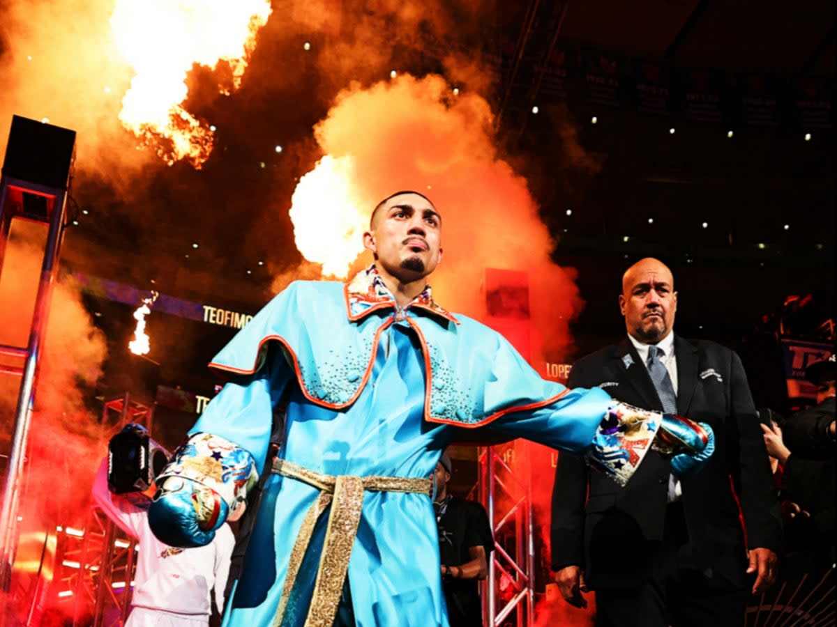 Teofimo Lopez has become an increasingly divisive figure in boxing in recent years  (Getty Images)