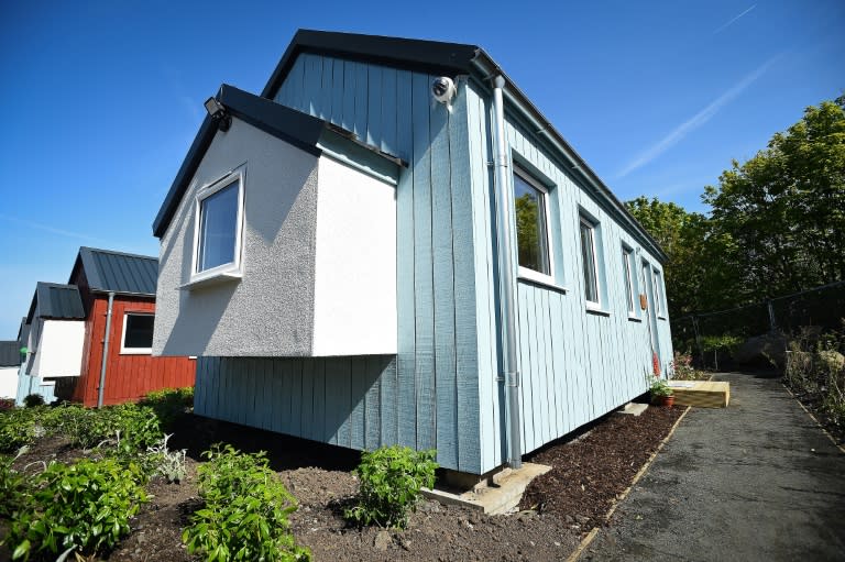 Two-bedroom 'Nest Houses' in the Social Bite Village in Edinburgh