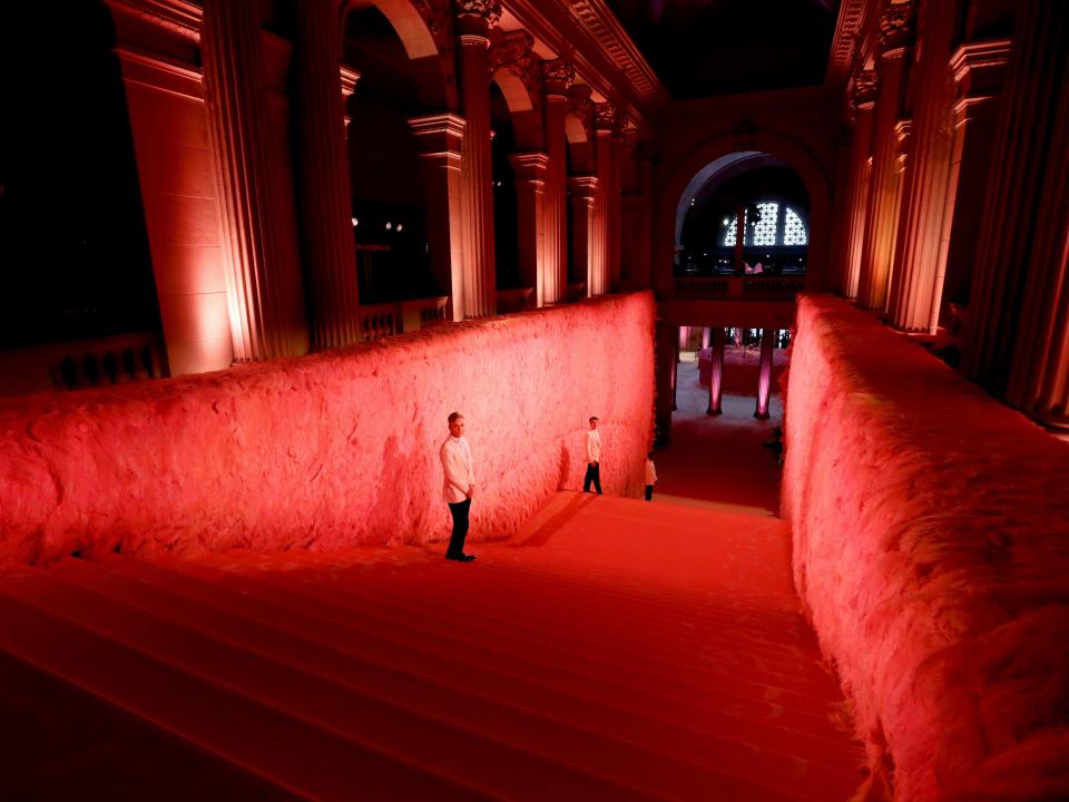 A view of the interior at the 2019 Met Gala