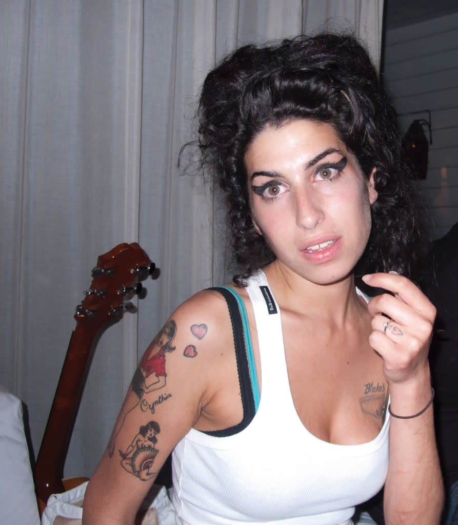 Amy Winehouse came to New York with songs in sketch form. She first played them for Mark Ronson, on her acoustic guitar with nylon strings. Phil Meynell