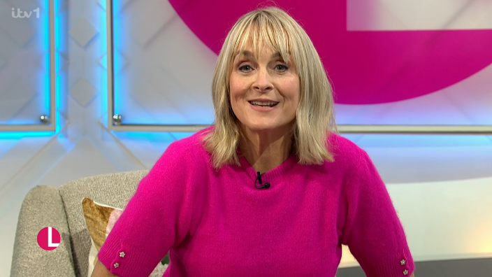 Louise Minchin on ITV's Lorraine. (ITV screengrab)