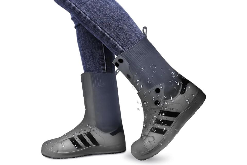 Cubrezapatos impermeables y reutilizables para hombres y mujeres. (Foto: Amazon)