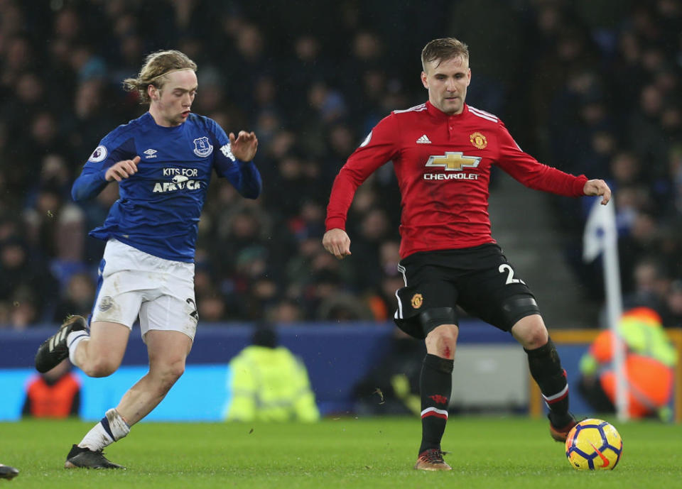 Luke Shaw would be a great signing for the Toffees