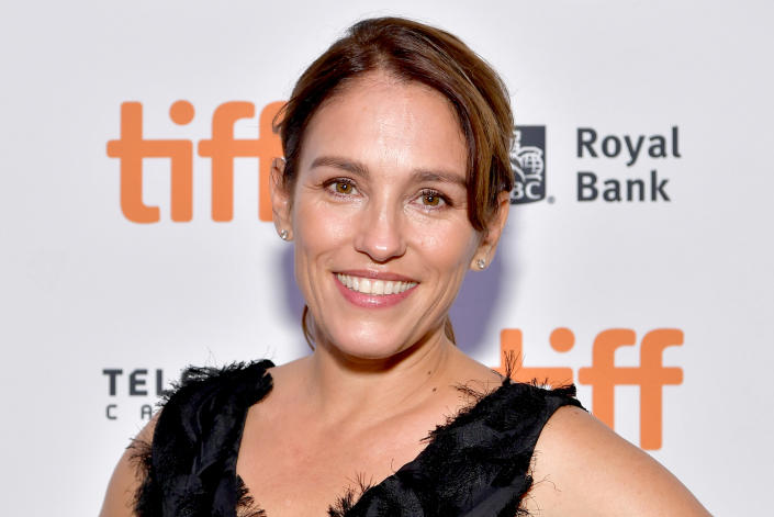 TORONTO, ONTARIO - SEPTEMBER 05: Amy Jo Johnson attends the &quot;Tammy's Always Dying&quot; premiere during the 2019 Toronto International Film Festival at Scotiabank Theatre on September 05, 2019 in Toronto, Canada. (Photo by Emma McIntyre/Getty Images)