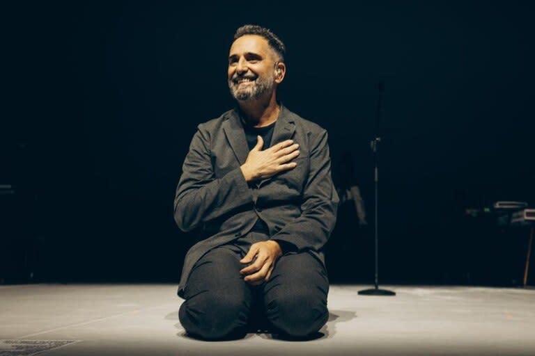 Jorge Drexler improvisó ante una falla técnica en un recital