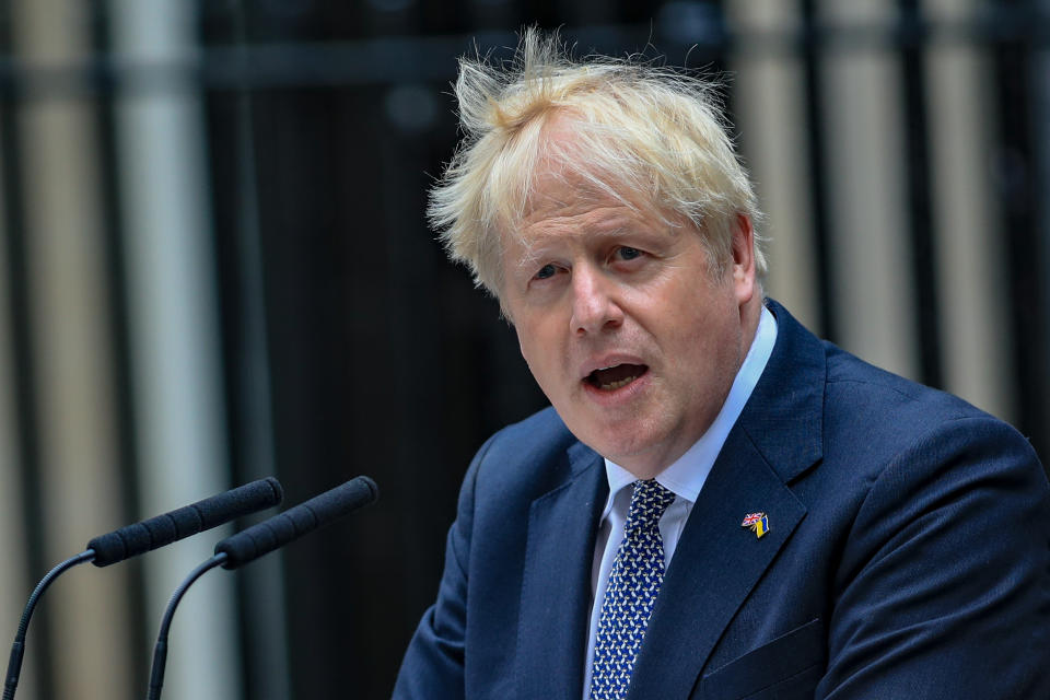 A spokesperson for outgoing UK prime minister Boris Johnson said there were no plans to extend a windfall tax on energy generators. Photo: Vudi Xhymshiti/Anadolu Agency via Getty 