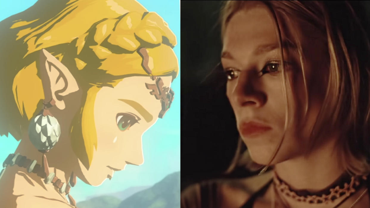  Princes Zelda in Tears of the Kingdom, Hunter Schaefer as Jules in Season 2 of Euphoria. 