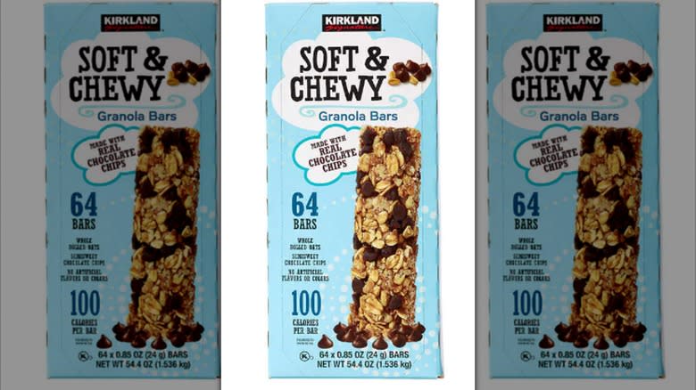 Soft & Chewy granola bars from Costco 