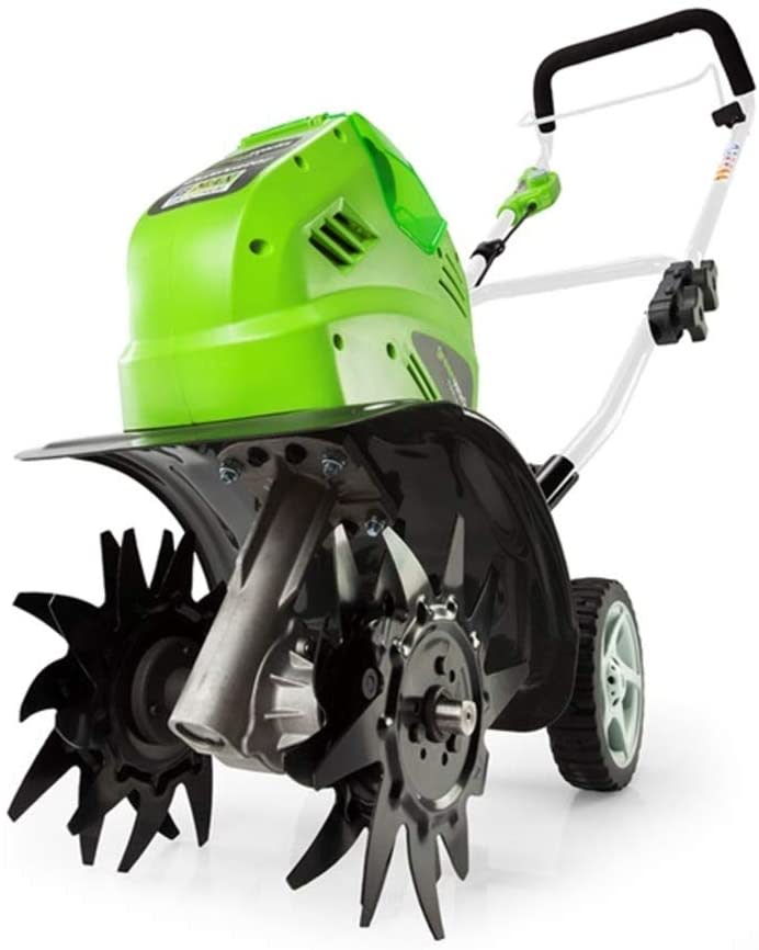 Greenworks 40V 10-Inch Cordless Cultivator. Image via Amazon.