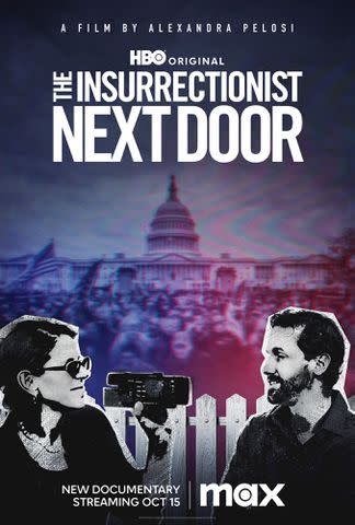 <p>HBO MAX</p> The Insurrectionist Next Door poster