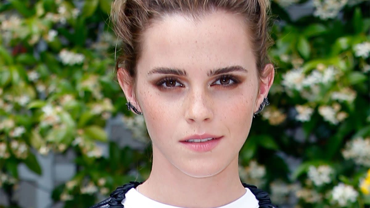 A doctored picture of actor Emma Watson made her cleavage look larger for clickbait purposes. 