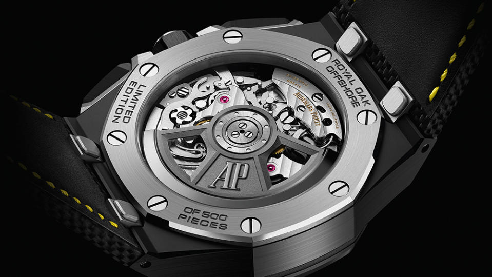 Audemars Piguet Royal Oak Offshore  in black ceramic case back 