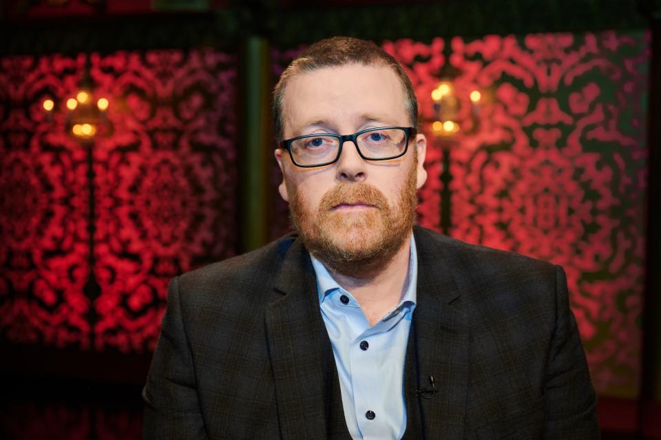 Taskmaster series 15 contestant Frankie Boyle.