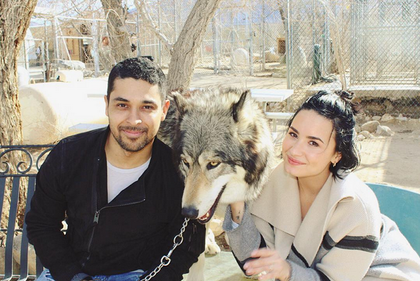 Wilmer Valderrama, with girlfriend Demi Lovato during a surprise outing they took with friends to celebrate his 36th birthday on Jan. 30: “Also I wanna thank my beautiful angel for always making my birthday one I never will forget.. I love you Demi. Photo Credit: @Marissa_Callahan.” -@wilmervalderrama (Photo: Instagram)