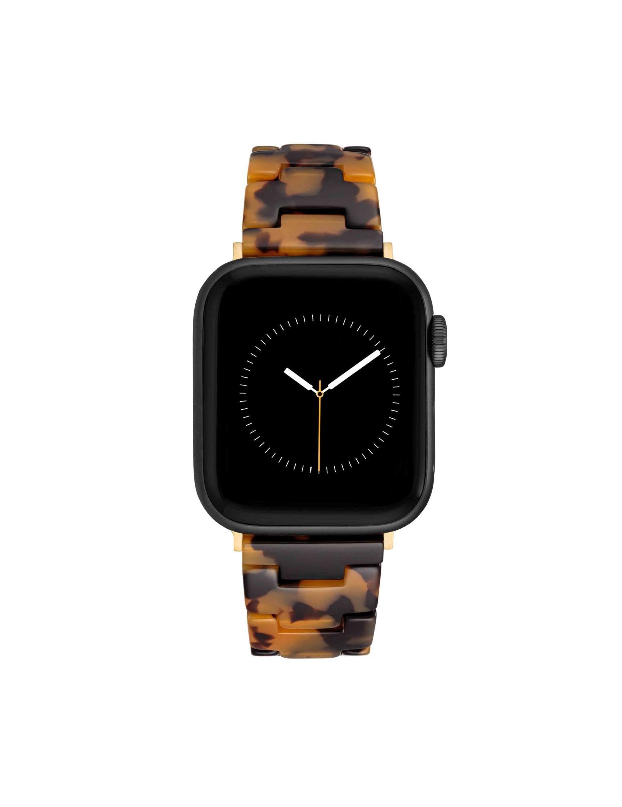 <p><a href="https://go.redirectingat.com?id=74968X1596630&url=https%3A%2F%2Fanneklein.com%2Fproducts%2Fmarbleized-acetate-bracelet-band-for-apple-watch%25C2%25AE-tortoise-gold-tone%3Fvariant%3D40165860933703%26gclid%3DCjwKCAjwgsqoBhBNEiwAwe5w051foIPus2D8gL92w2xH3FrmY0wqRUzB_r_lOarKGmLB9T6OMwTpnxoCX28QAvD_BwE&sref=https%3A%2F%2Fwww.cosmopolitan.com%2Fstyle-beauty%2Ffashion%2Fg39631596%2Fbest-designer-apple-watch-bands%2F" rel="nofollow noopener" target="_blank" data-ylk="slk:Shop Now;elm:context_link;itc:0;sec:content-canvas" class="link rapid-noclick-resp">Shop Now</a></p><p>Marbleized Acetate Bracelet Band</p><p>anneklein.com</p><p>$45.00</p><span class="copyright">Anne Klein - Apple</span>