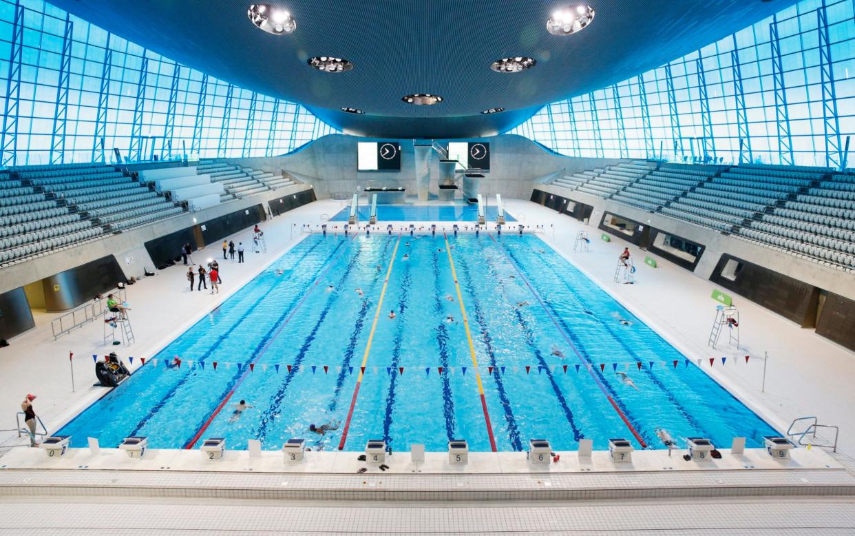 A general view of London Aquatics Centre - GETTY IMAGES