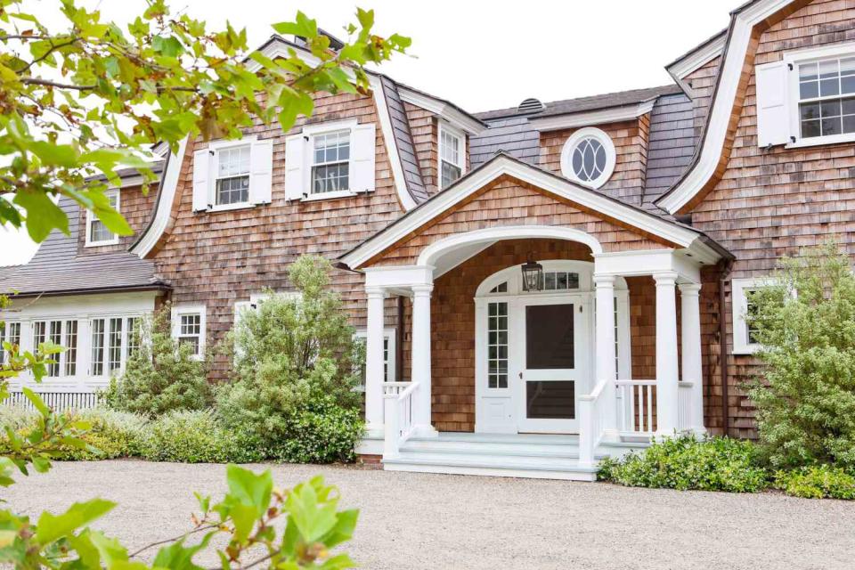 exterior of beautiful house