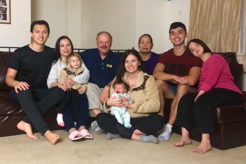 John George (fourth from left) and the family he never knew he had | Brian Ho