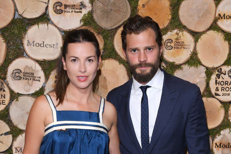 Jamie Dornan y su esposa Amelia Warner
The Horan and Rose Charity Event, The Grove, Watford, UK - 23 Jun 2018