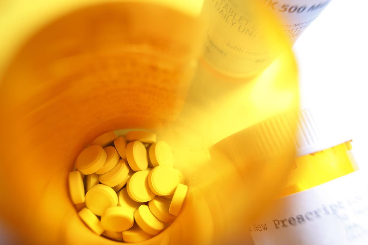 prescription drugs in original containers