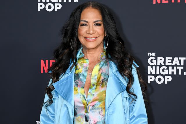 <p>Gilbert Flores/Variety via Getty</p> Sheila E. at the premiere of 'The Greatest Night in Pop' in Los Angeles on Jan. 29, 2024