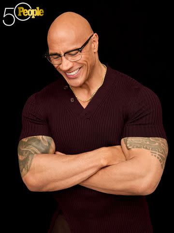 <p><a href="https://www.instagram.com/aspictures/" data-component="link" data-source="inlineLink" data-type="externalLink" data-ordinal="1">Art Streiber</a></p> Dwayne Johnson for PEOPLE's 50th Anniversary Issue