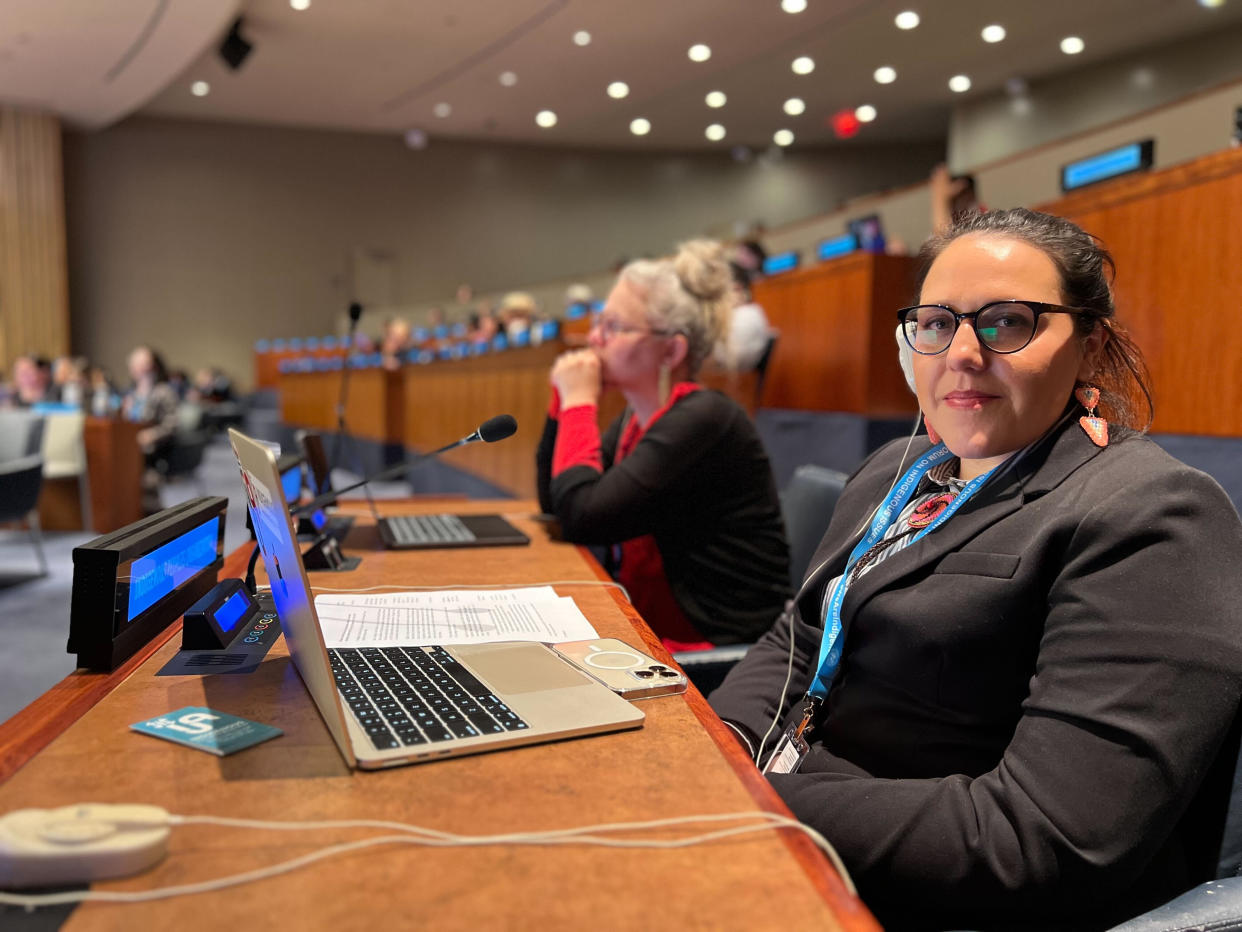 Christine Trudeau, Prairie Band Potawatomi Nation, president of the Indigenous Journalists Association (Photo/Courtesy)