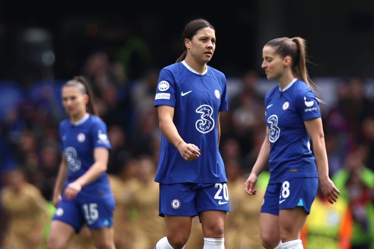 Flat display: Chelsea delivered a hugely disappointing second half at Stamford Bridge  (Getty Images)