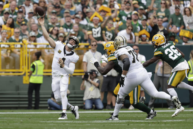 Saints' Derek Carr getting evaluated for shoulder injury after loss to  Packers