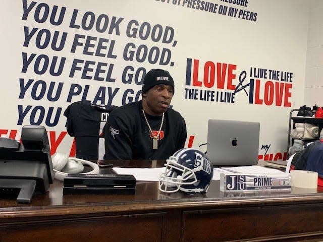 Deion Sanders said accepting the Jackson State coaching job was "a calling."