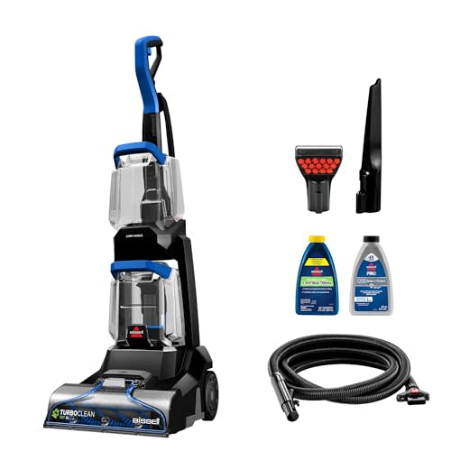 BISSELL TurboClean Pet XL Upright Carpet Cleaner, Upholstery Tough Stain Tool & Formula include…