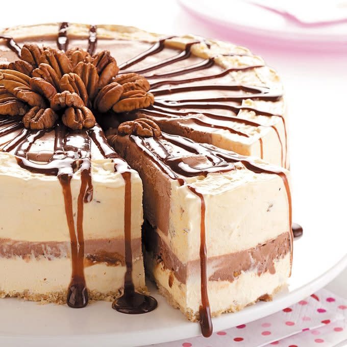 Chocolate Pecan Ice Cream Torte