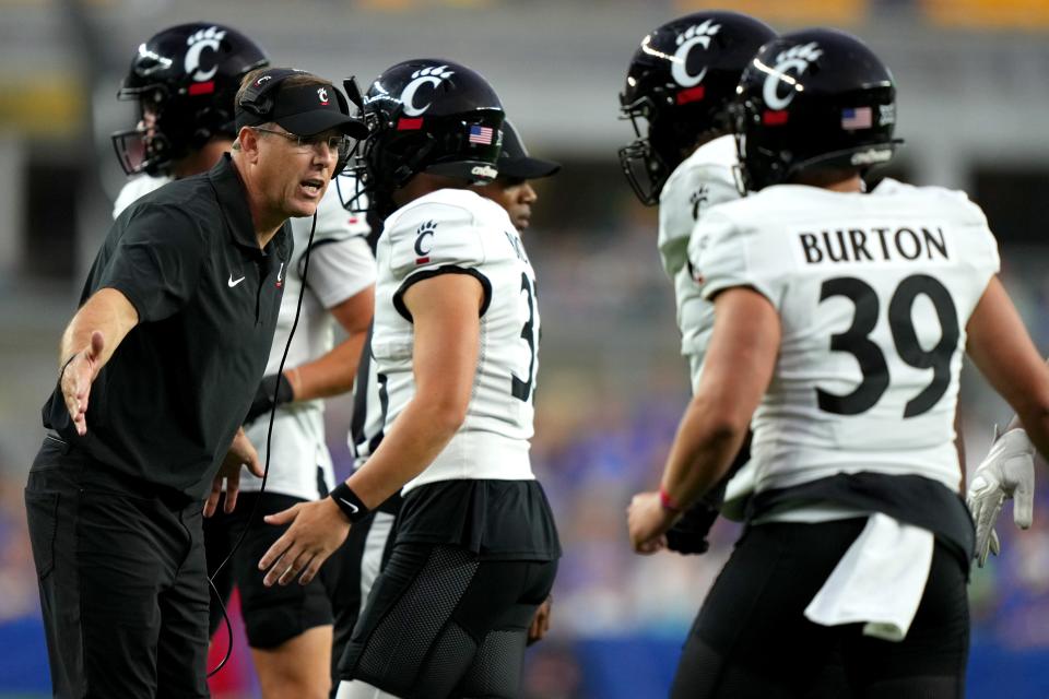 Scott Satterfield resets the Cincinnati Bearcats in his second year as they try to improve their standing in the Big 12. Practice begns Wednesday, July 31 with the opening game at Nippert Stadium set for Aug. 31.