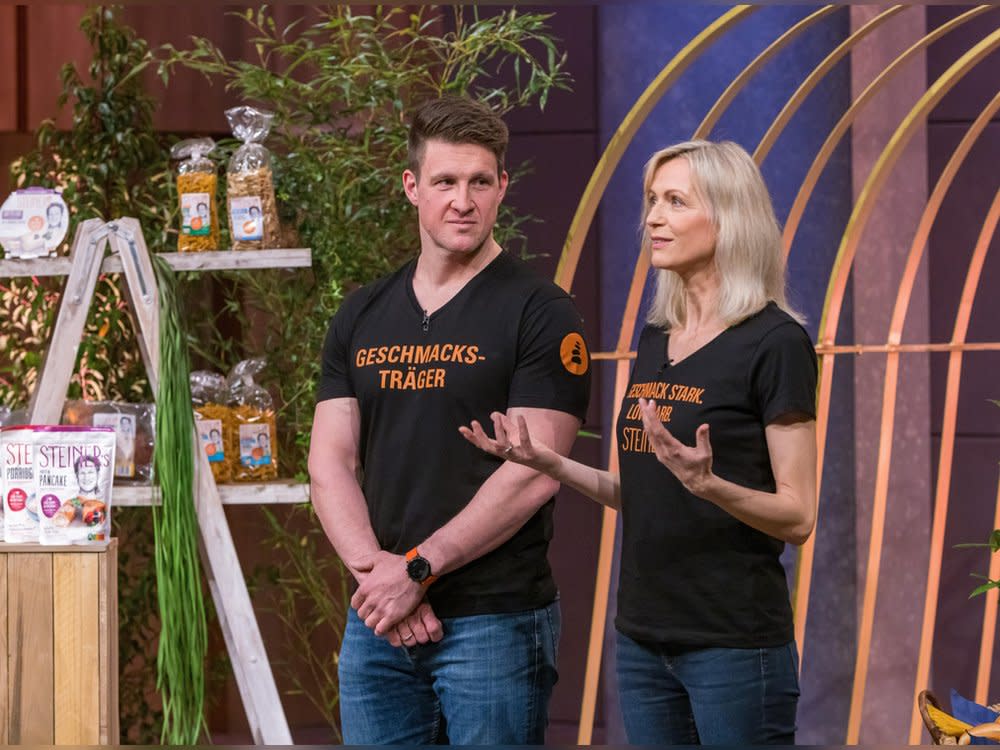 Matthias und Inge Steiner bei "Die Höhle der Löwen". (Bild: Foto: RTL / Bernd-Michael Maurer)