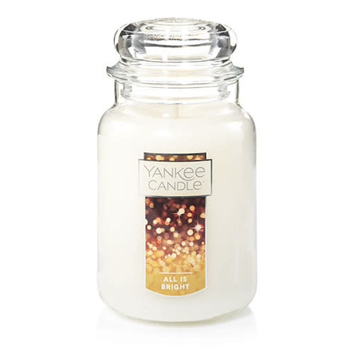 14) Yankee Candle All is Bright Candle