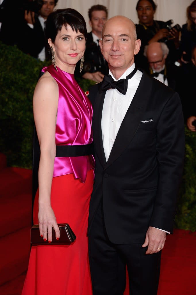 Jeff Bezos and his then wife Mackenzie Bezos attended the 2012 Met Gala together. Amazon’s sponsorship that year “legitimized” Amazon in the fashion space, a source told The Post. Getty Images