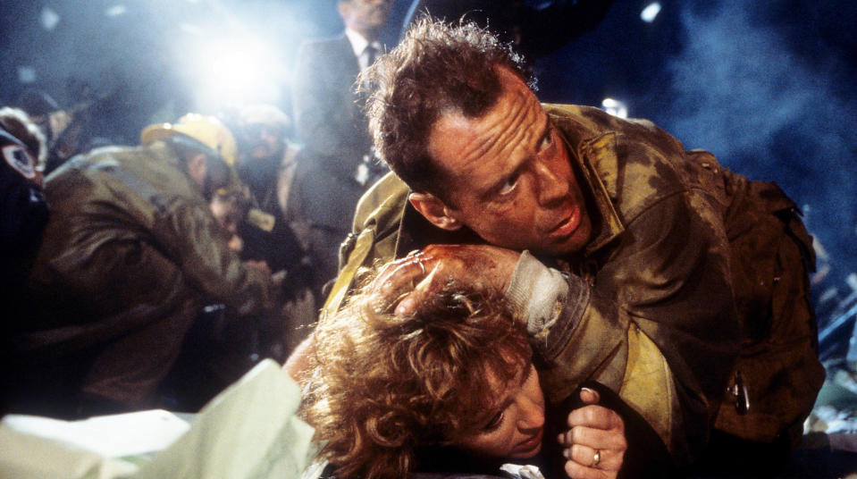 Bonnie Bedelia And Bruce Willis In 'Die Hard' (Getty Images)