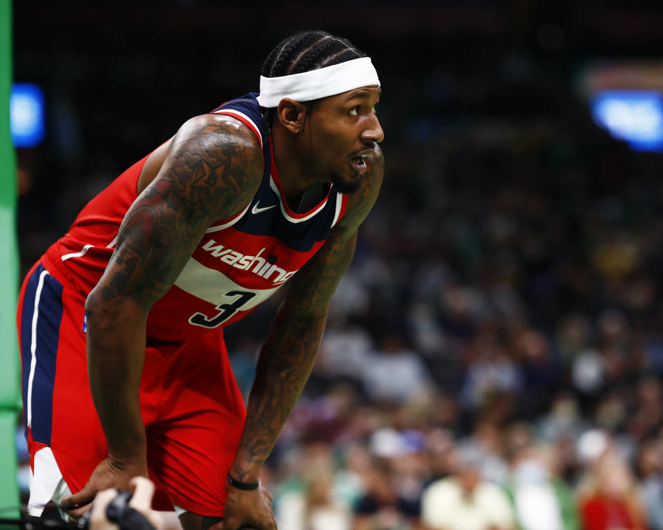 Bradley Beal made blooper reels with two blown layups. (Photo by Omar Rawlings/Getty Images)