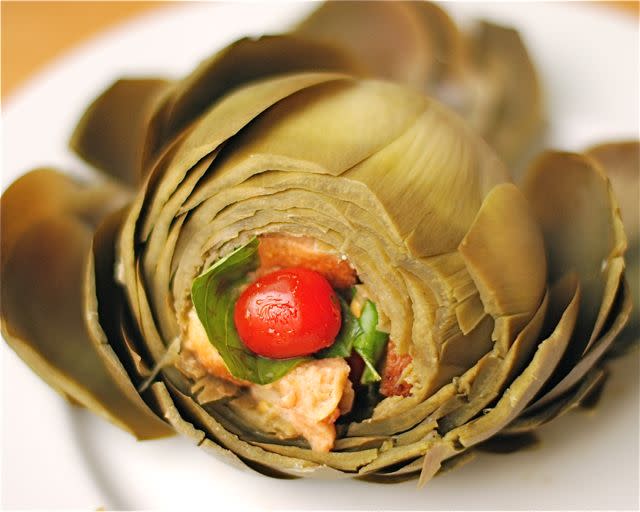 Gwyneth Paltrow Stuffed Artichokes