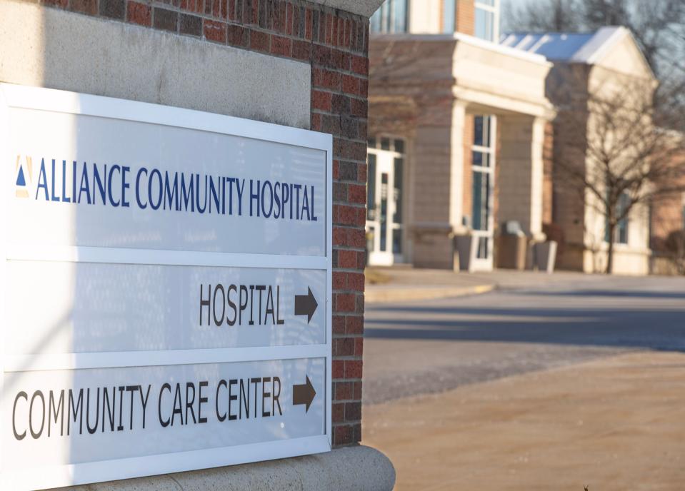 The Community Care Center at Aultman Alliance Community Hospital at 200 E. State St. is closing.