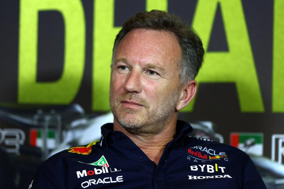 Christian Horner has been cleared of an allegation of ‘inappropriate behaviour’ by a female colleague (Getty Images)