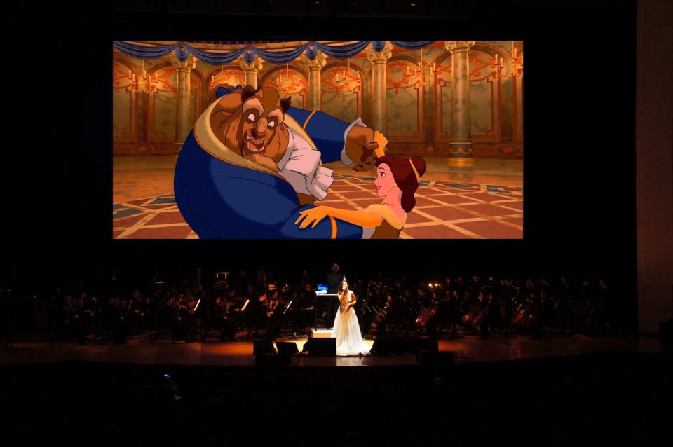 《美女與野獸》動畫交響音樂會將在北中南接力演出。（牛耳藝術提供）