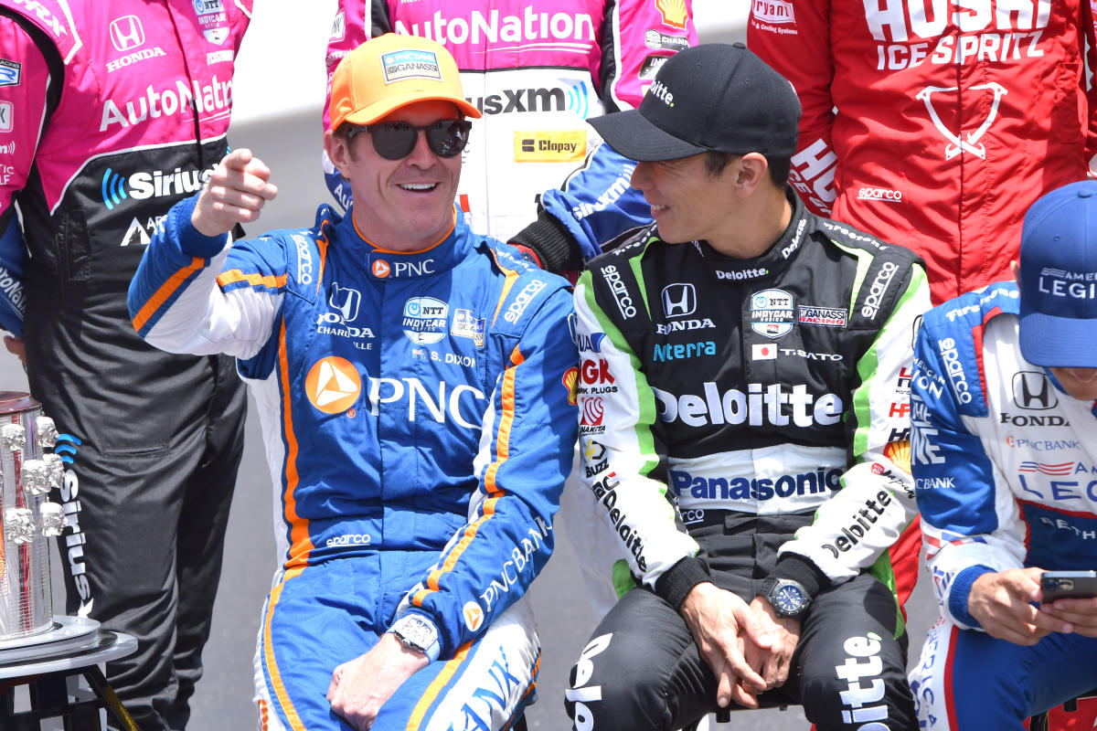 2023 Indy 500 'Carb Day' results: Ganassi's Takuma Sato and Scott Dixon set the pace thumbnail