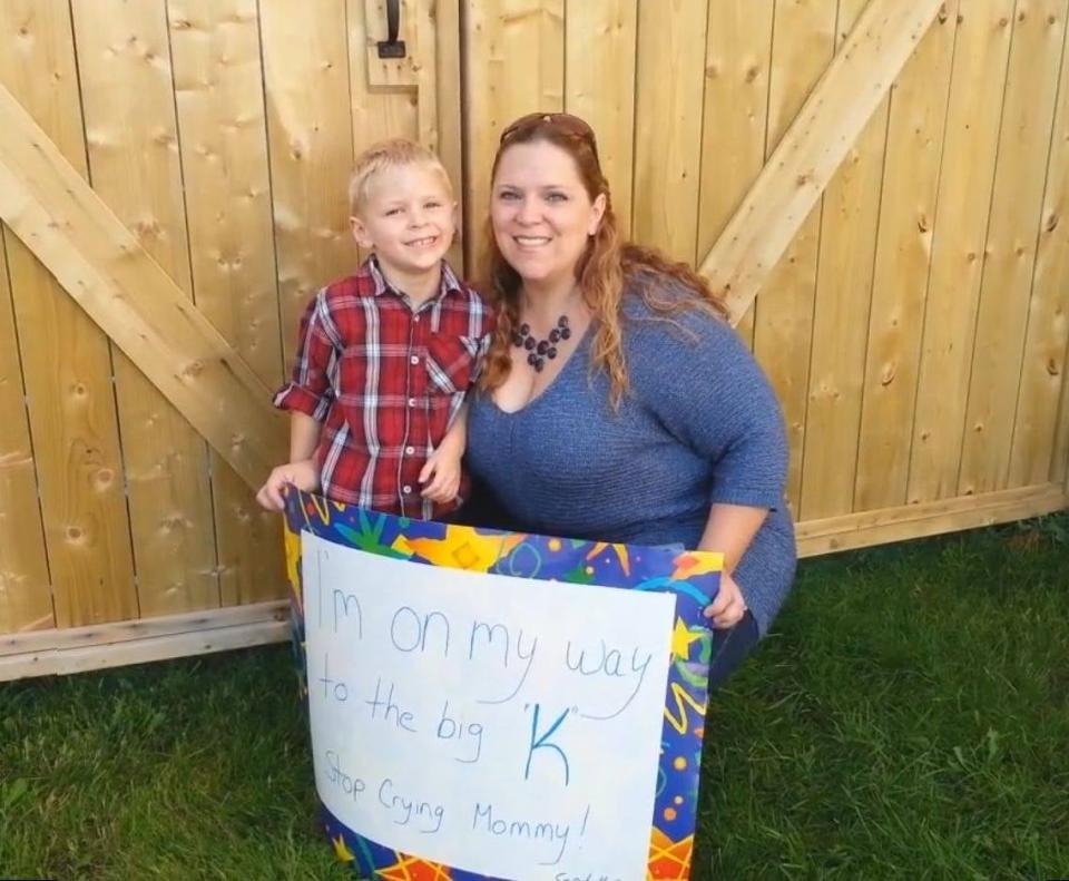 Evan says autism heightens his senses, which was problematic when he went to school. On class picture day in kindergarten, he remembers every flash made him jump with fear. 