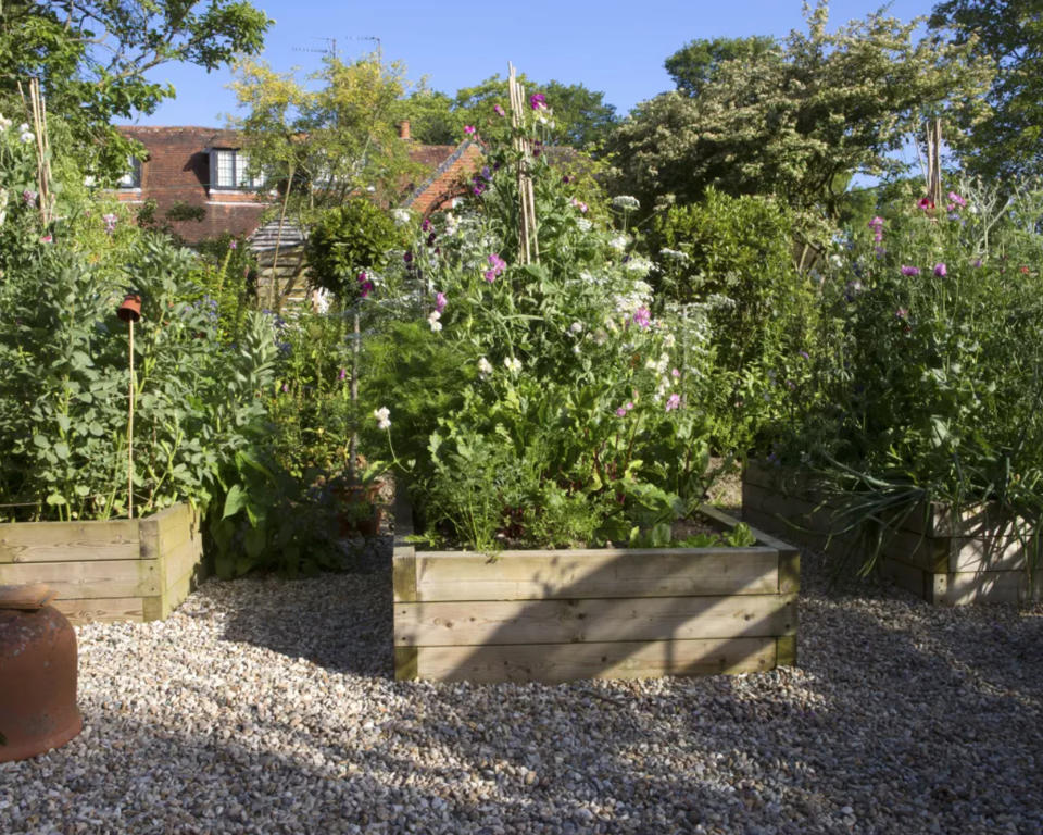 2. Build raised beds