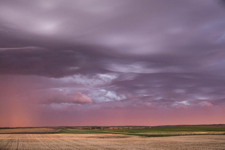 Mesmerizing storm clouds