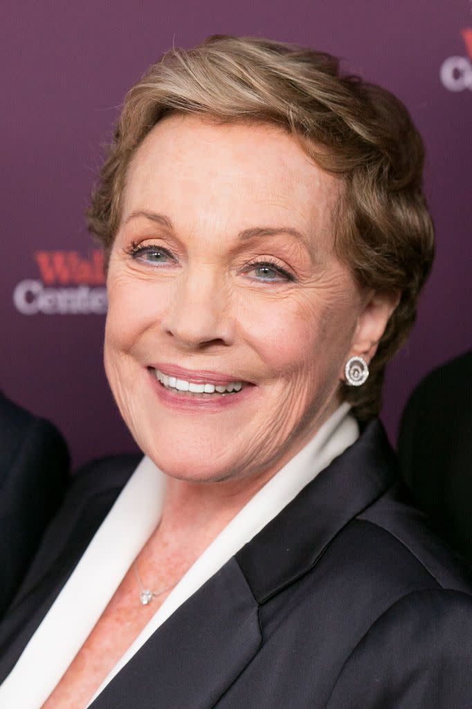 short haircuts for older women julie andrews